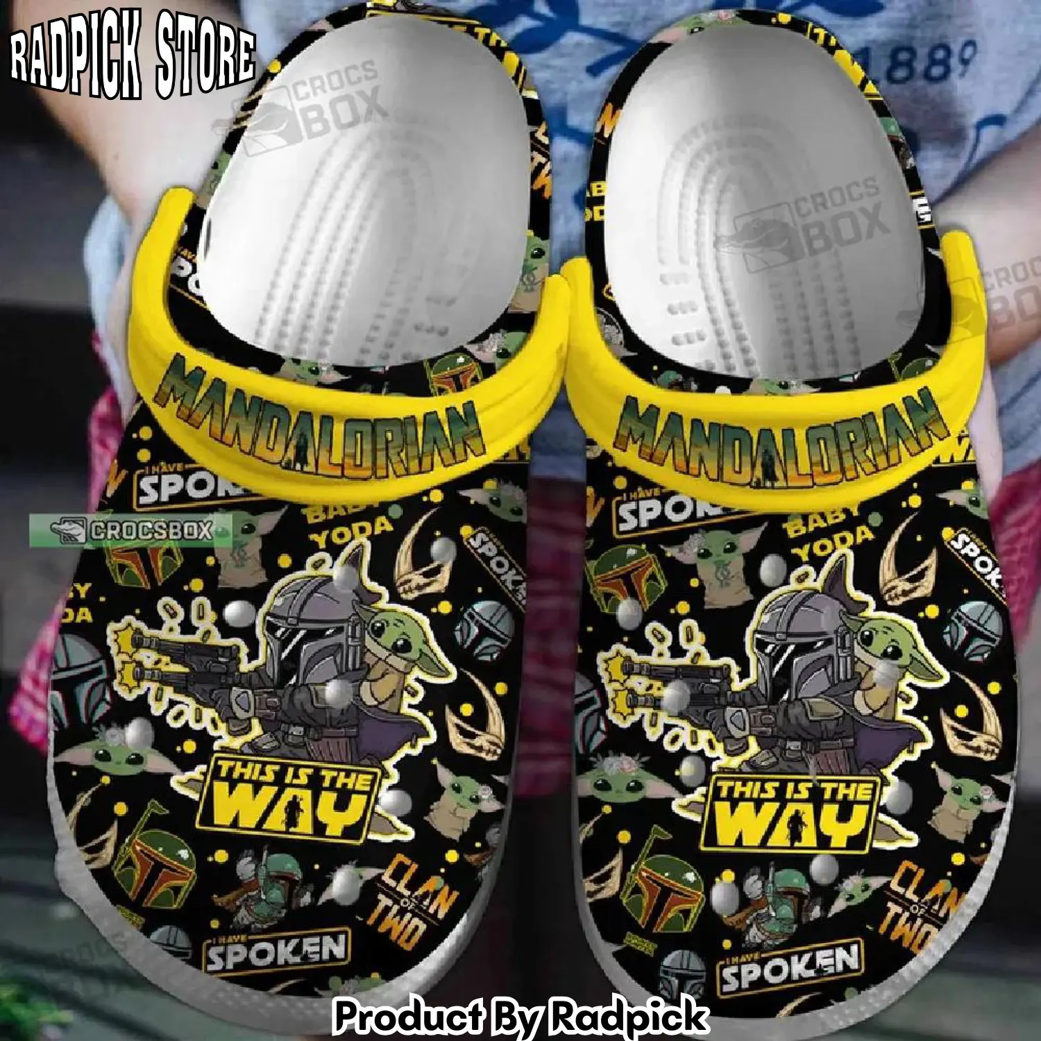 Radpick star wars mandalorian crocss rp6521226